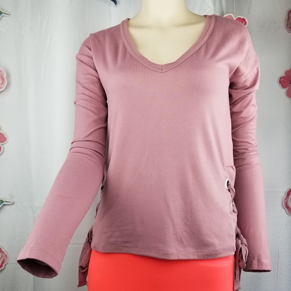 Mauve Long Sleeve Top